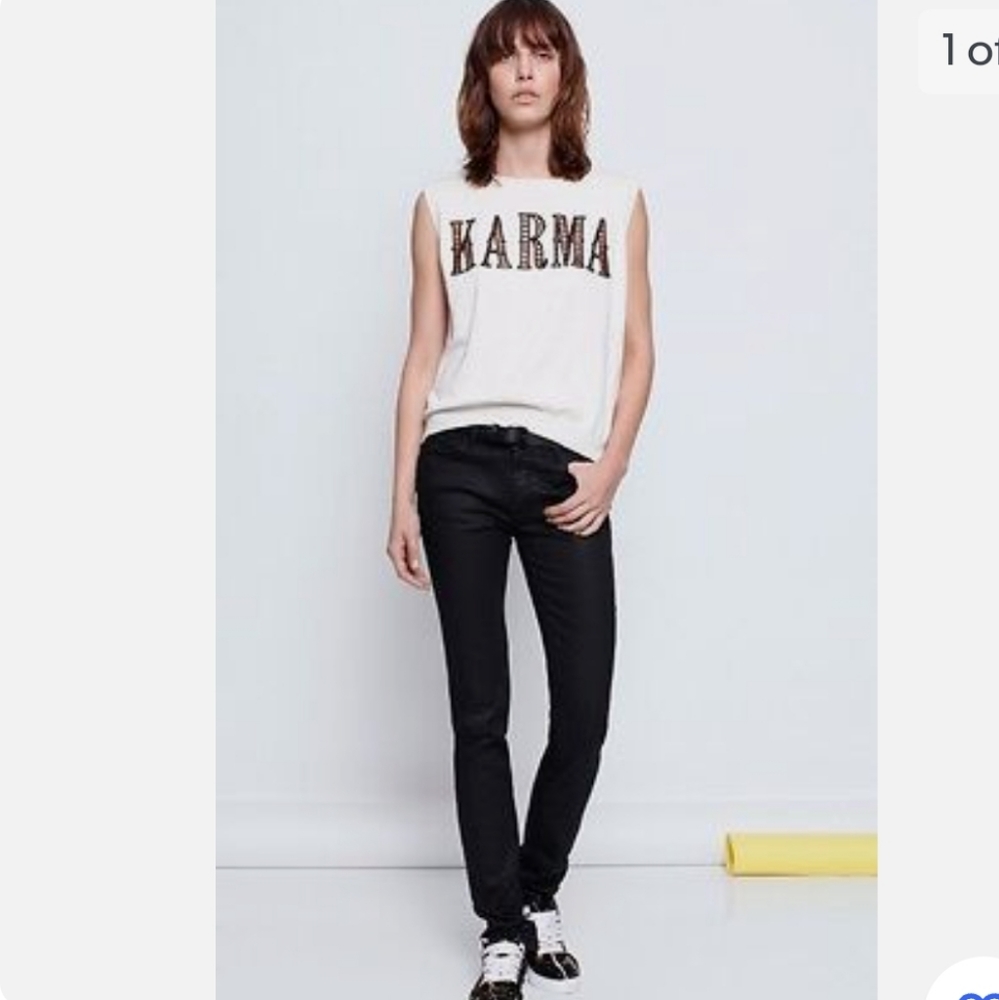 Zadig & Voltaire Black denim pants
